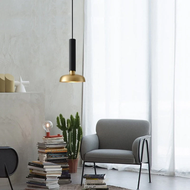 Stilfuld LED Hængelampe med Justerbar Højde og Nordisk Design