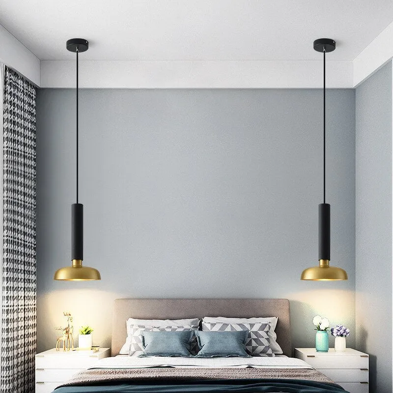 Stilfuld LED Hængelampe med Justerbar Højde og Nordisk Design