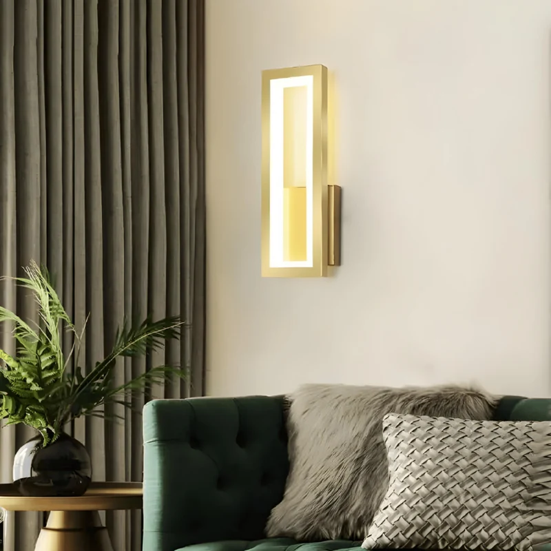 Elegant LED-væglampe med justerbart lys og energieffektivitet