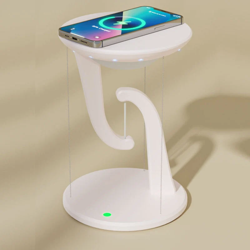 Stilfuld LED-bordlampe med Mobilholder og Lavt Energiforbrug