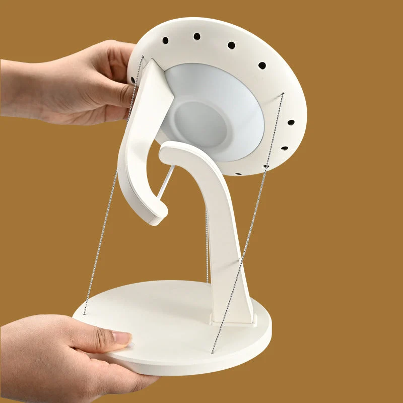 Stilfuld LED-bordlampe med Mobilholder og Lavt Energiforbrug