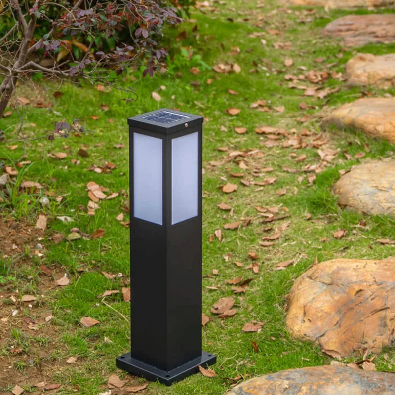 Energibesparende Udendørs Solcellelampe med LED Lys