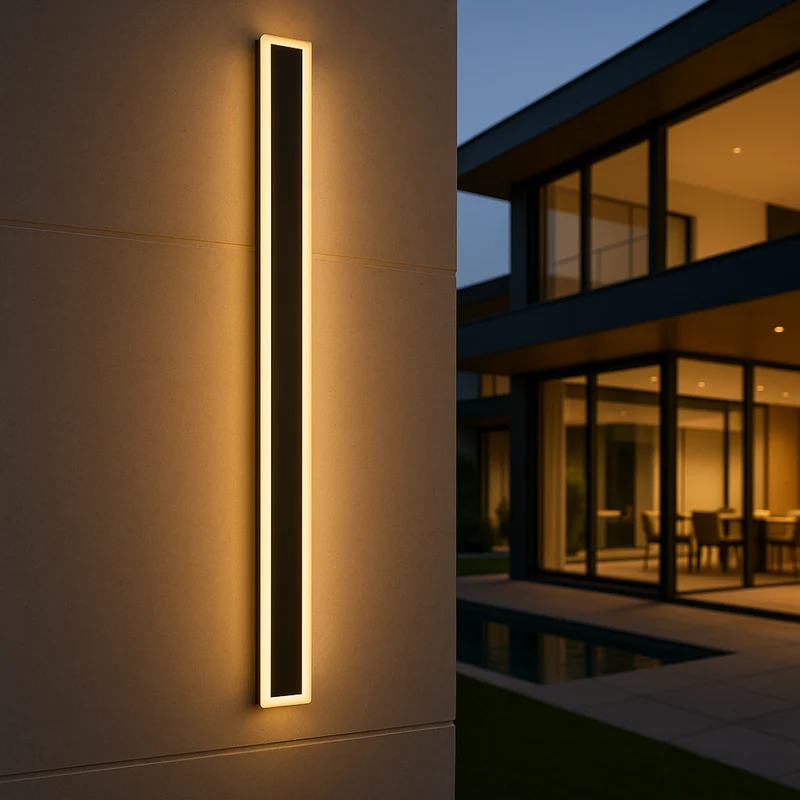 Stilfuld LED-udendørslampe - Energieffektiv og vejrbestandig