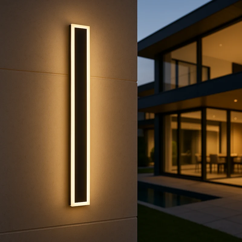 Stilfuld LED-udendørslampe - Energieffektiv og vejrbestandig