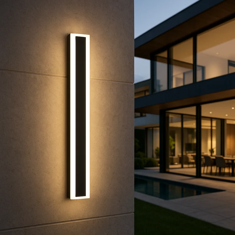 Stilfuld LED-udendørslampe - Energieffektiv og vejrbestandig