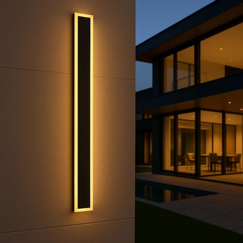 Stilfuld LED-udendørslampe - Energieffektiv og vejrbestandig