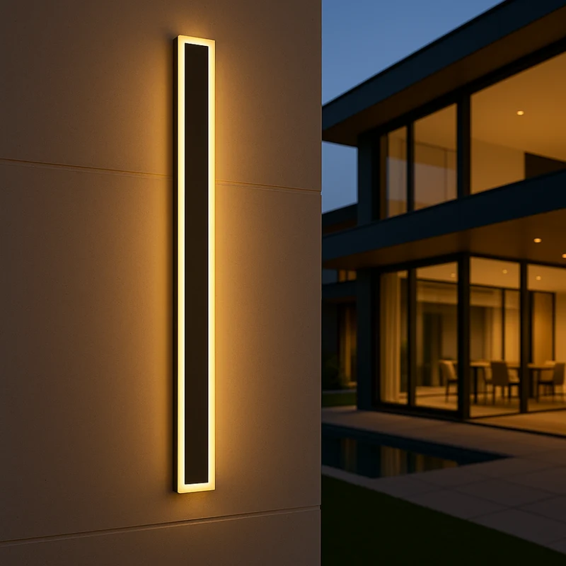 Stilfuld LED-udendørslampe - Energieffektiv og vejrbestandig