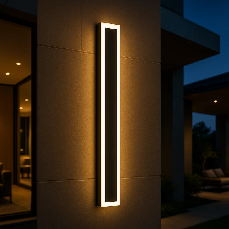 Stilfuld LED-udendørslampe - Energieffektiv og vejrbestandig