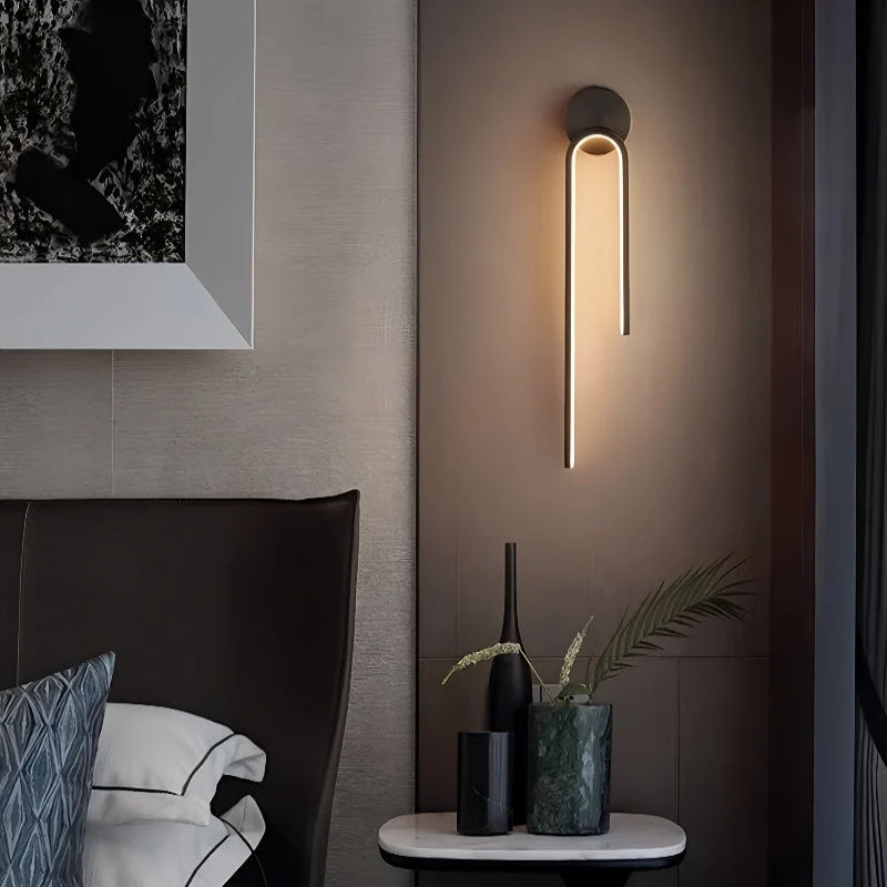 Stilfuld LED Væglampe med Energibesparende Belysning