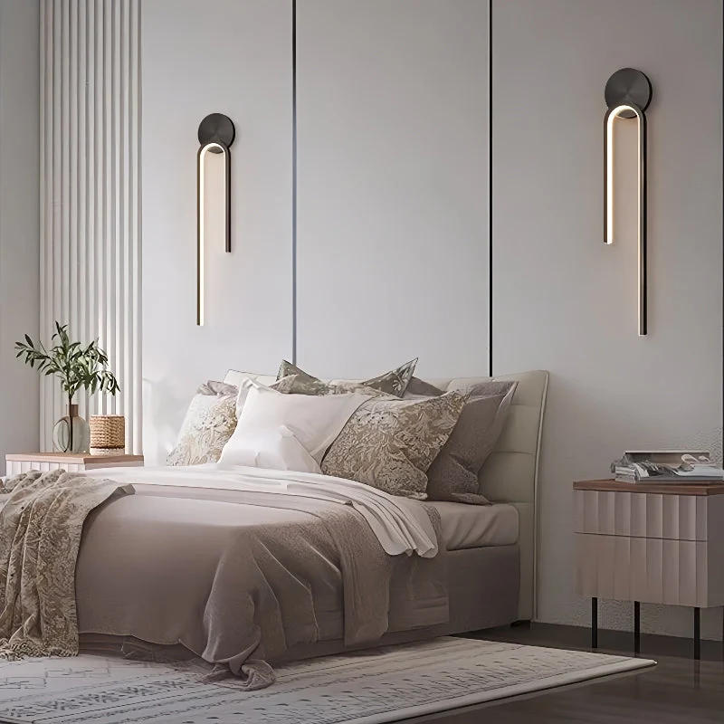 Stilfuld LED Væglampe med Energibesparende Belysning