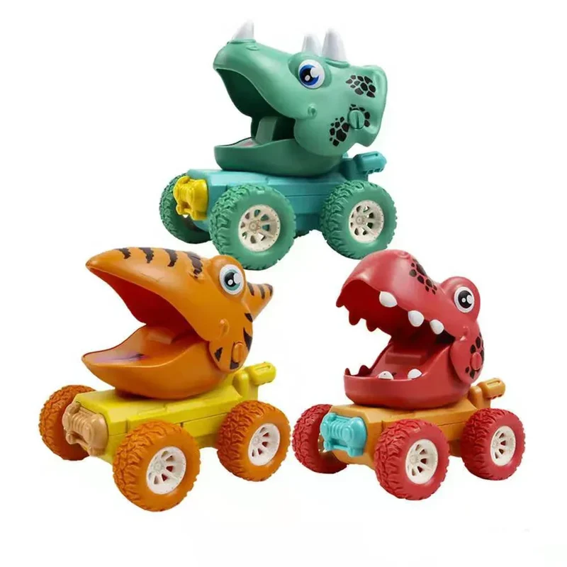 Dinosaur Monster Truck Sæt til Børn - Fantasifuld Leg
