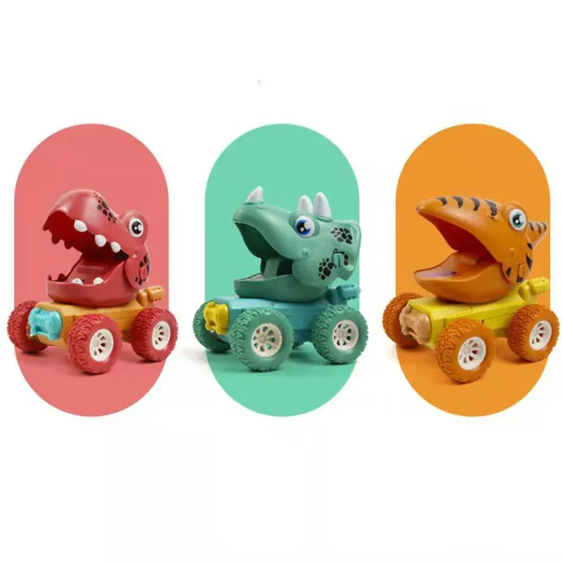 Dinosaur Monster Truck Sæt til Børn - Fantasifuld Leg