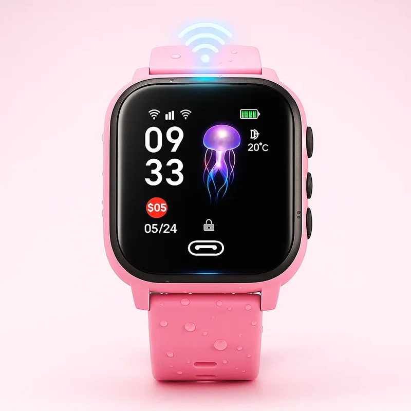GPS Smartwatch til Børn – Sikkerhed og Sjov i Én Enhed