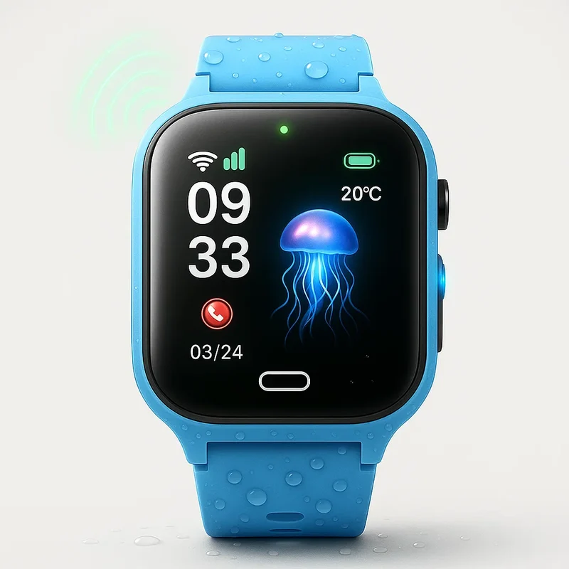 GPS Smartwatch til Børn – Sikkerhed og Sjov i Én Enhed