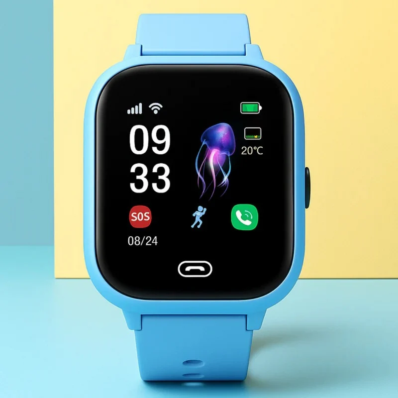 Børnevenligt GPS Smartwatch med Vandtæt Sikkerhed
