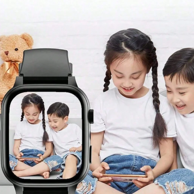 Børnevenligt Smartwatch med GPS & Videokald - Sikkerhed i Fokus