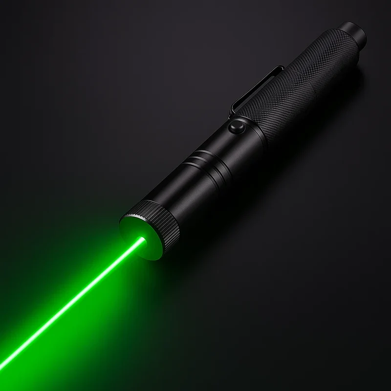 Langtrækkende Laserpeger med Justerbar Fokus og Farver