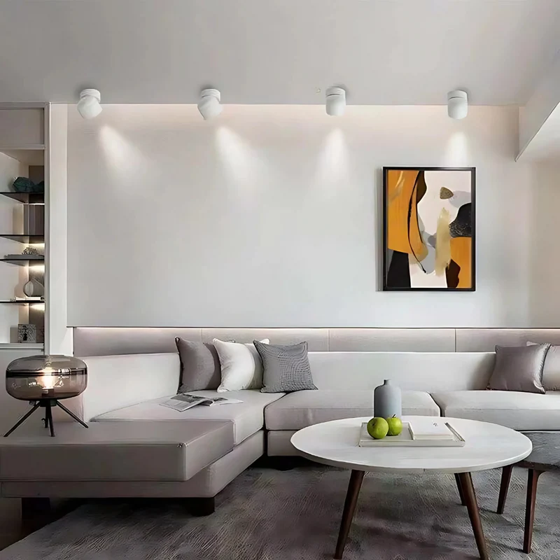 Justerbar LED Loftspot i Aluminium – Perfekt Lysstyring