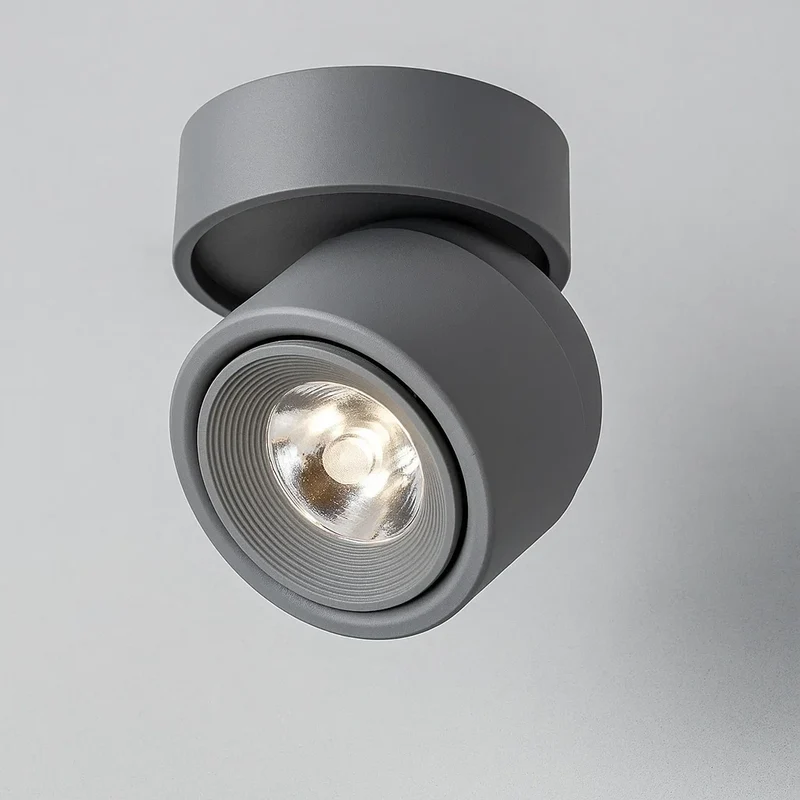Justerbar LED Loftspot i Aluminium – Perfekt Lysstyring