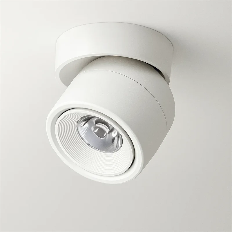 Justerbar LED Loftspot i Aluminium – Perfekt Lysstyring