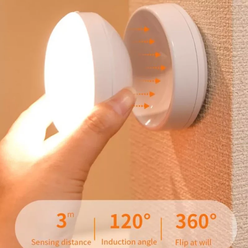 Energibesparende LED Væglampe med Bevægelsessensor