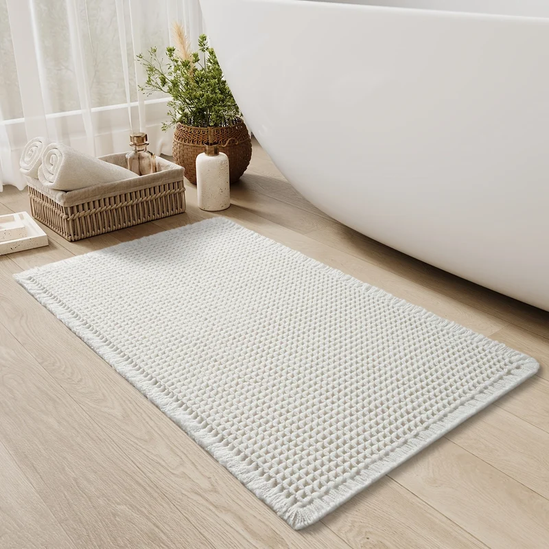 Sikker og Stilfuld Badmat med Ultra-Absorberende Design