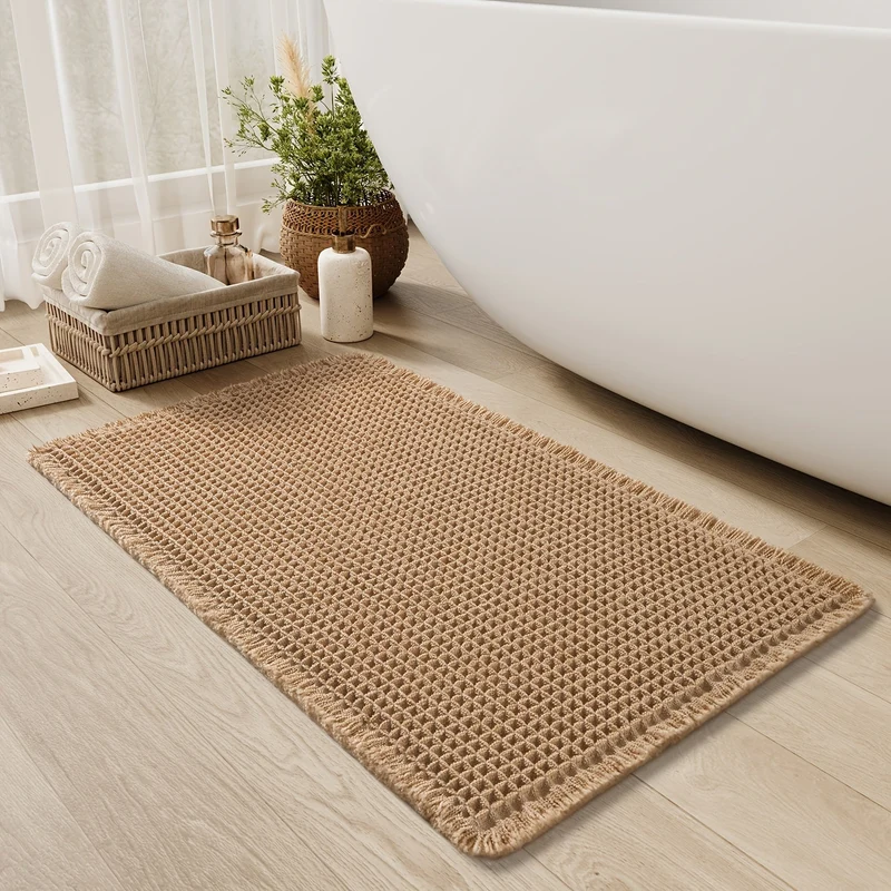 Sikker og Stilfuld Badmat med Ultra-Absorberende Design