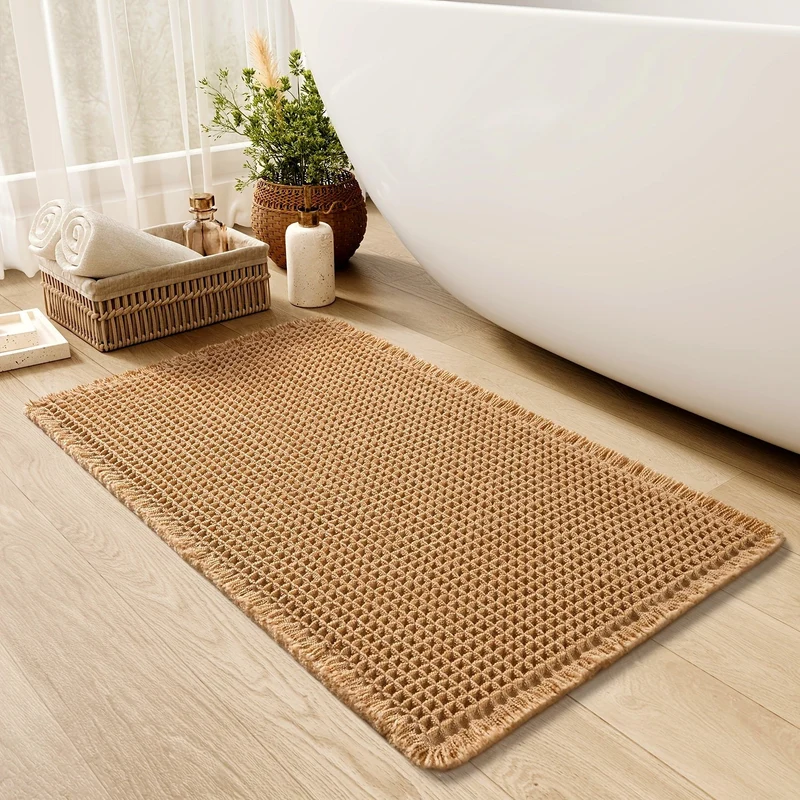Sikker og Stilfuld Badmat med Ultra-Absorberende Design