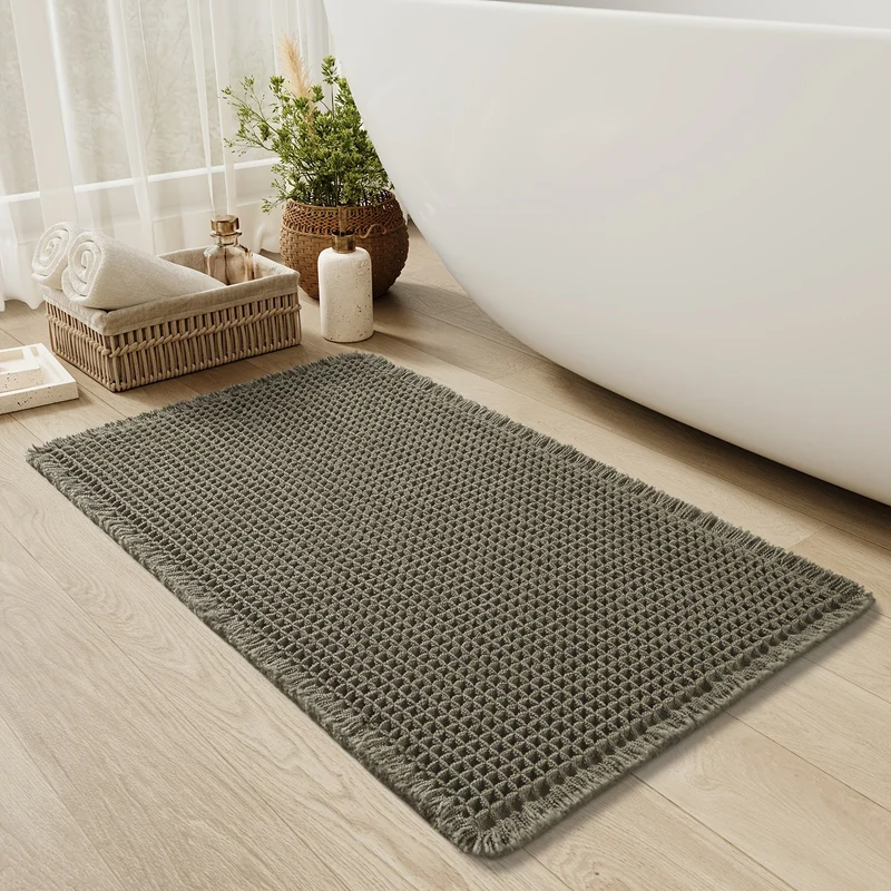 Sikker og Stilfuld Badmat med Ultra-Absorberende Design