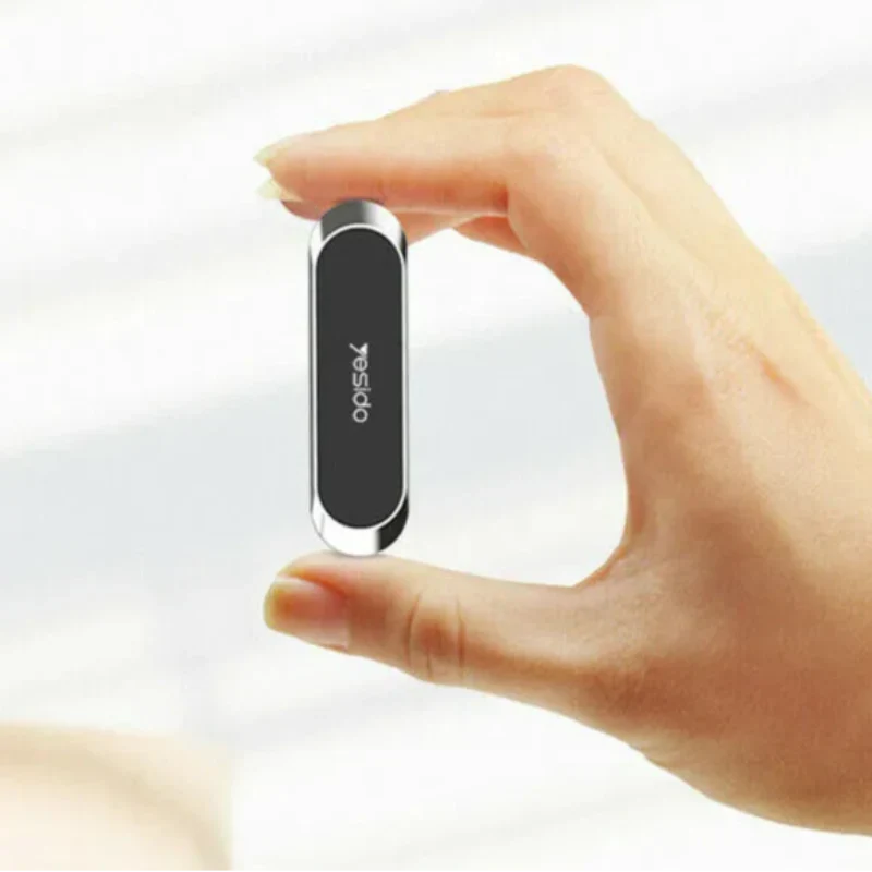 Kraftig Magnetisk Mobilholder med 360° Rotation og Sporfrie Klæbere