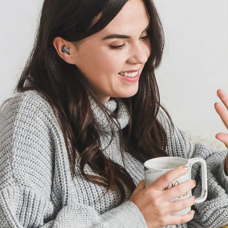 Fjerlette Søvn-Earbuds med Støjdæmpning og Lang Batteritid