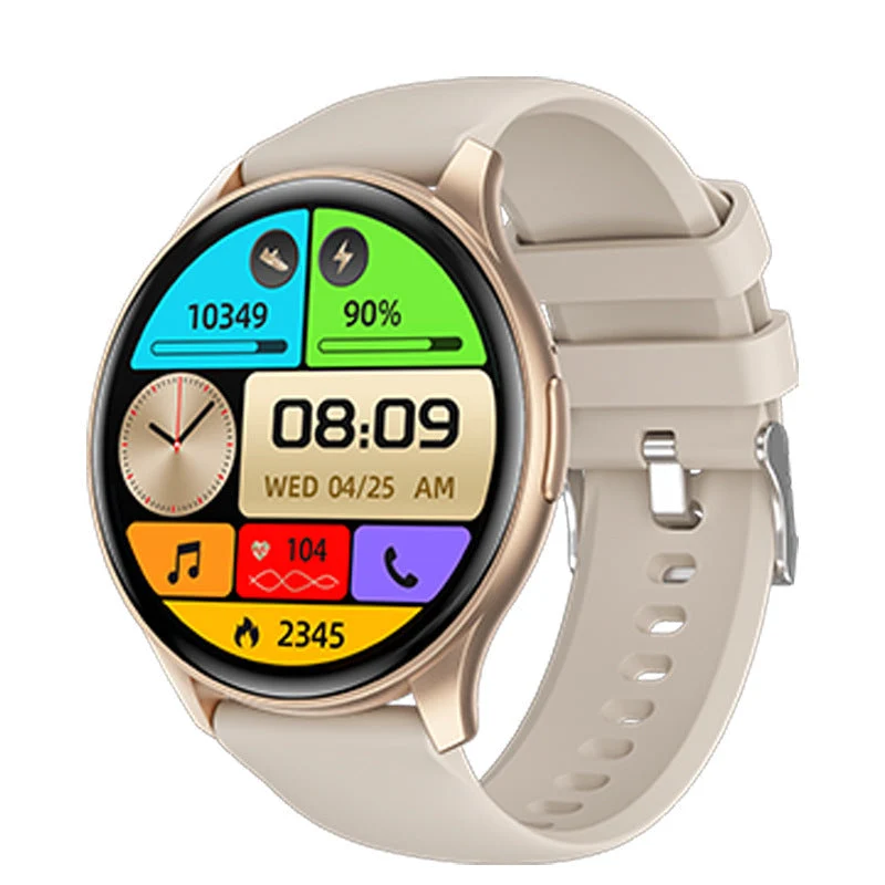 Vandtæt Smartwatch med Sundhedsovervågning og Komfort
