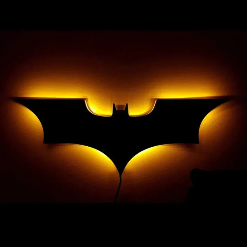 Batman Væglampe - Ikonisk Design & Energibesparende Lys