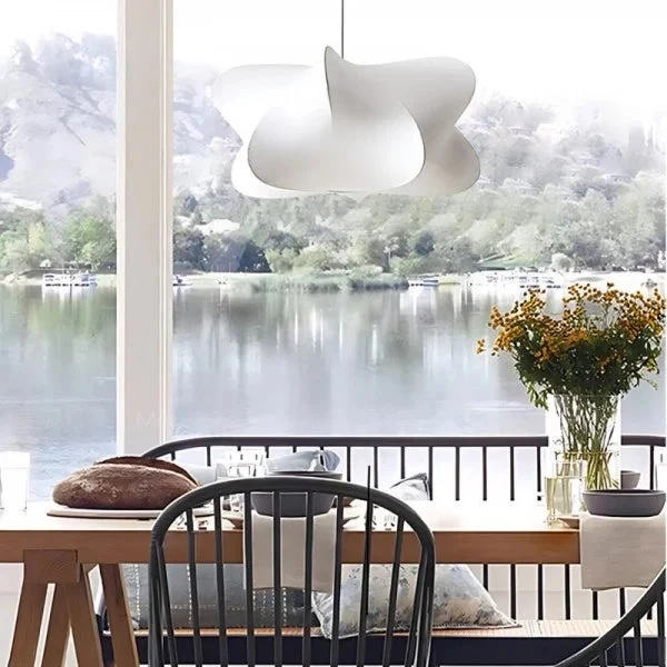 Organisk Hængelampe med Asymmetrisk Design for Hygge