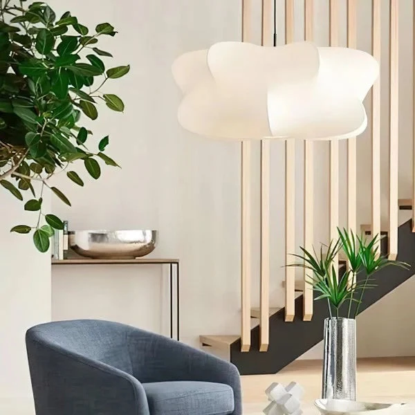 Organisk Hængelampe med Asymmetrisk Design for Hygge