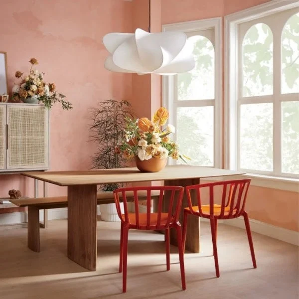 Organisk Hængelampe med Asymmetrisk Design for Hygge