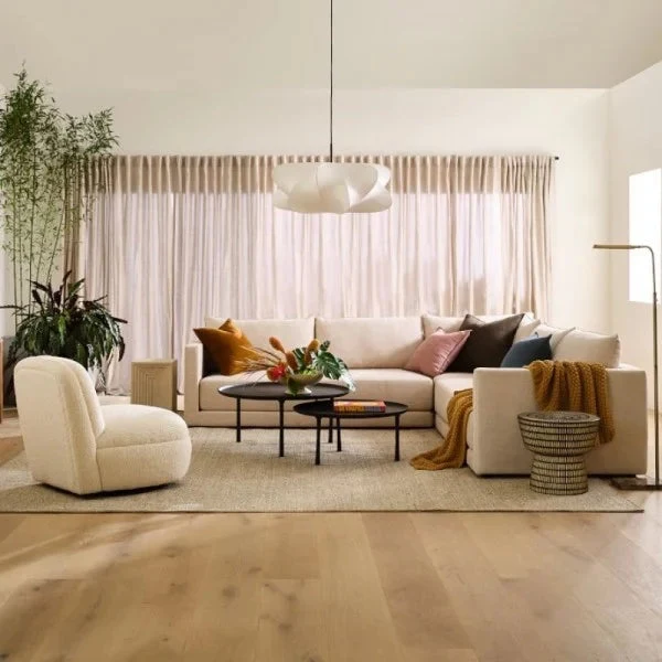 Organisk Hængelampe med Asymmetrisk Design for Hygge
