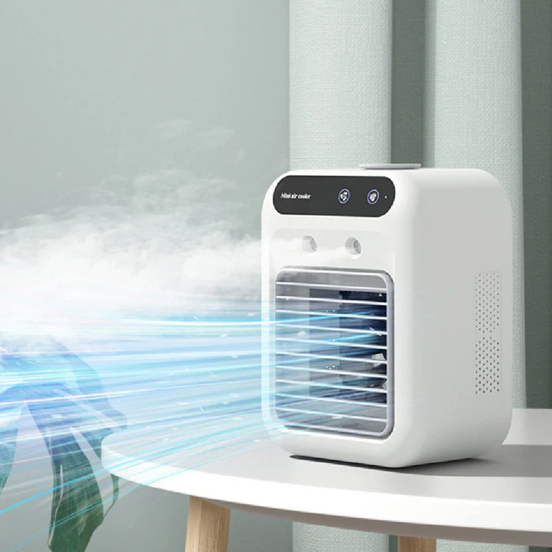 Stillegående Bærbar Ventilator med Vandkøling - Nem Komfort