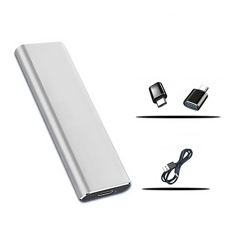 Bærbar Ekstern SSD - Lynhurtig USB 3.1 Type-C, 4TB
