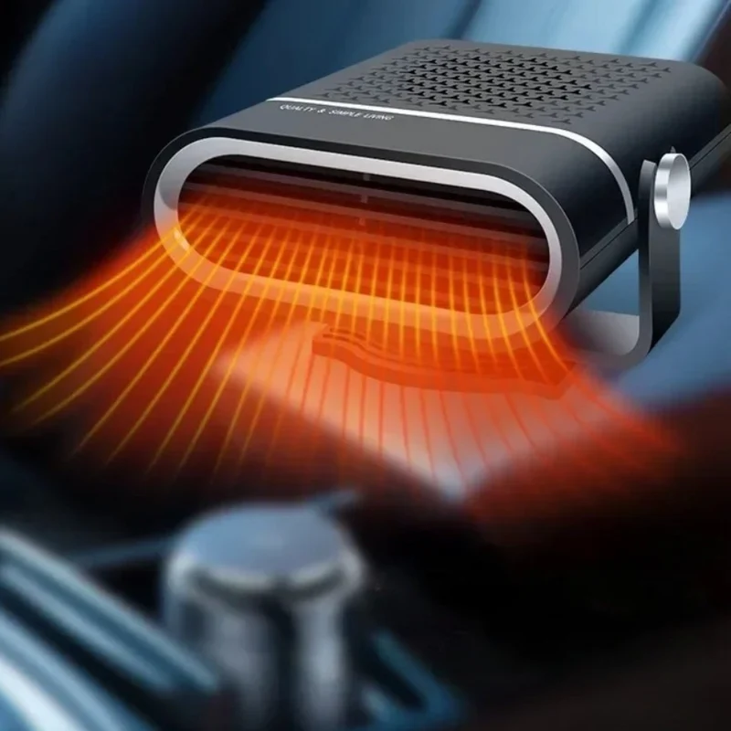 Effektiv 12V USB Bilvarmer med Hurtig Afisning