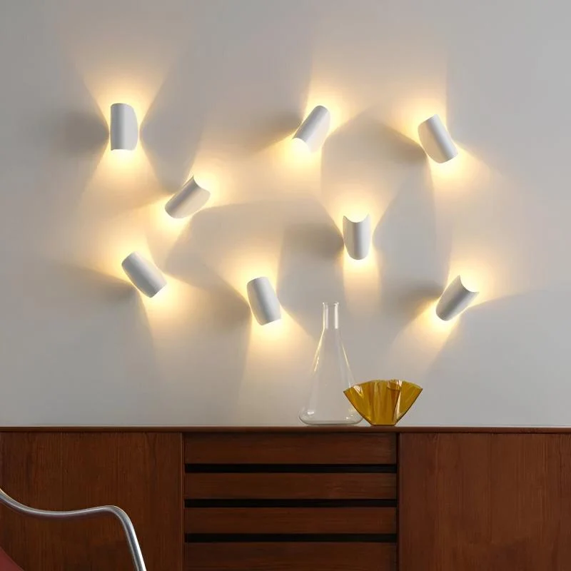 Elegant Væglampe med Justerbar LED-belysning