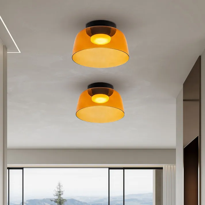 Nordisk Loftlys i Glas – Stilfuld og Energivenlig Belysning