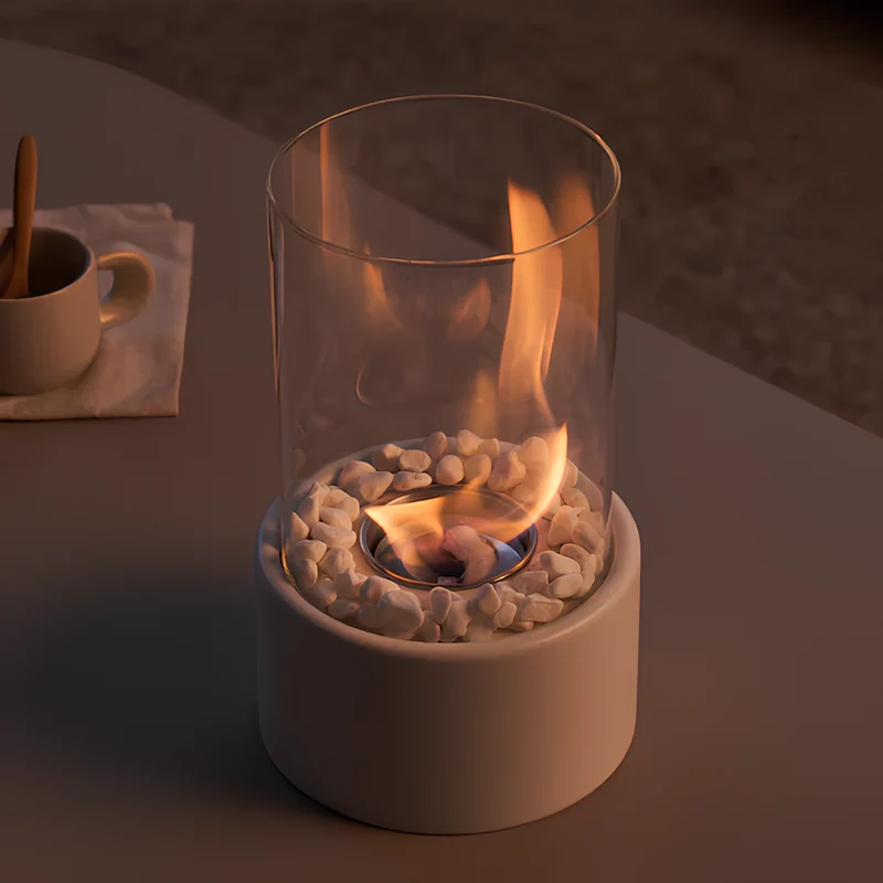 Elegant Glas Olie Lampe til Stilfuld Indendørs Stemning