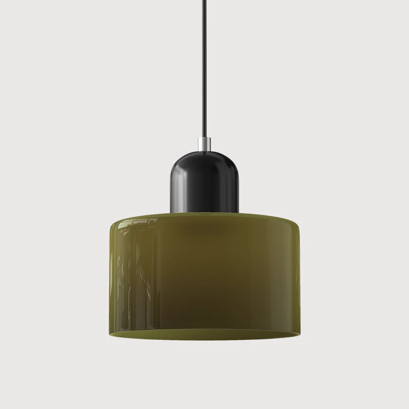 Elegant Glaspendel med Justerbar Højde – Perfekt til Moderne Hjem