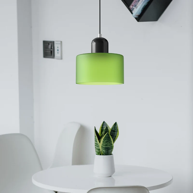 Elegant Glaspendel med Justerbar Højde – Perfekt til Moderne Hjem