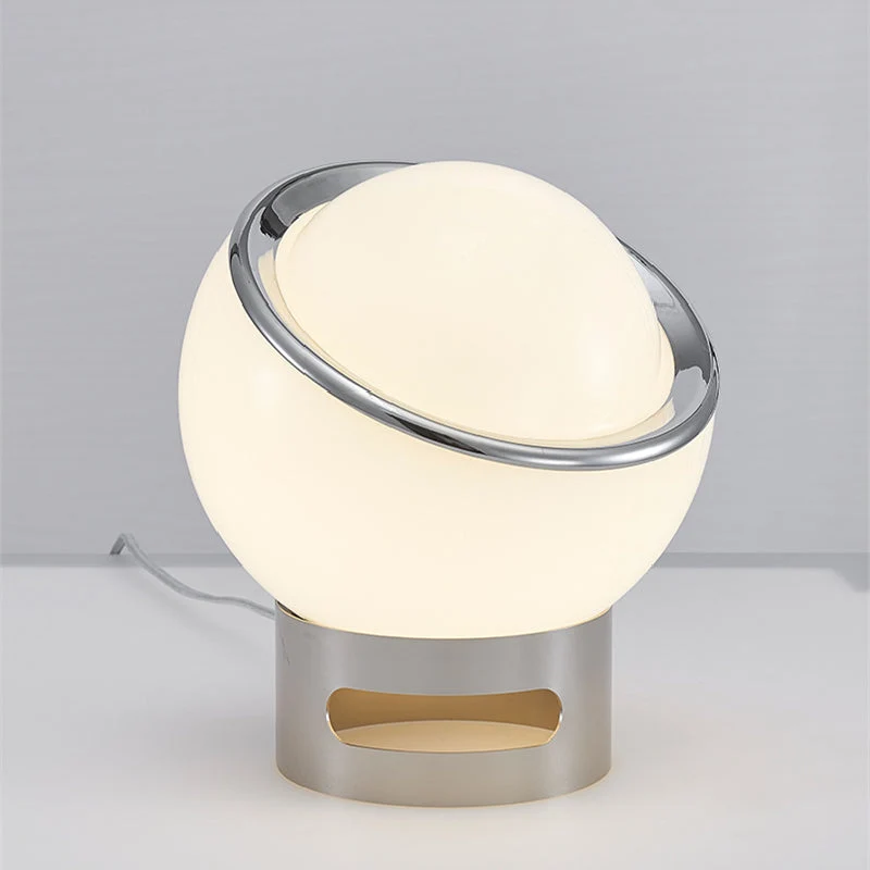 Elegant Glasbordlampe med Energibesparende LED-lys