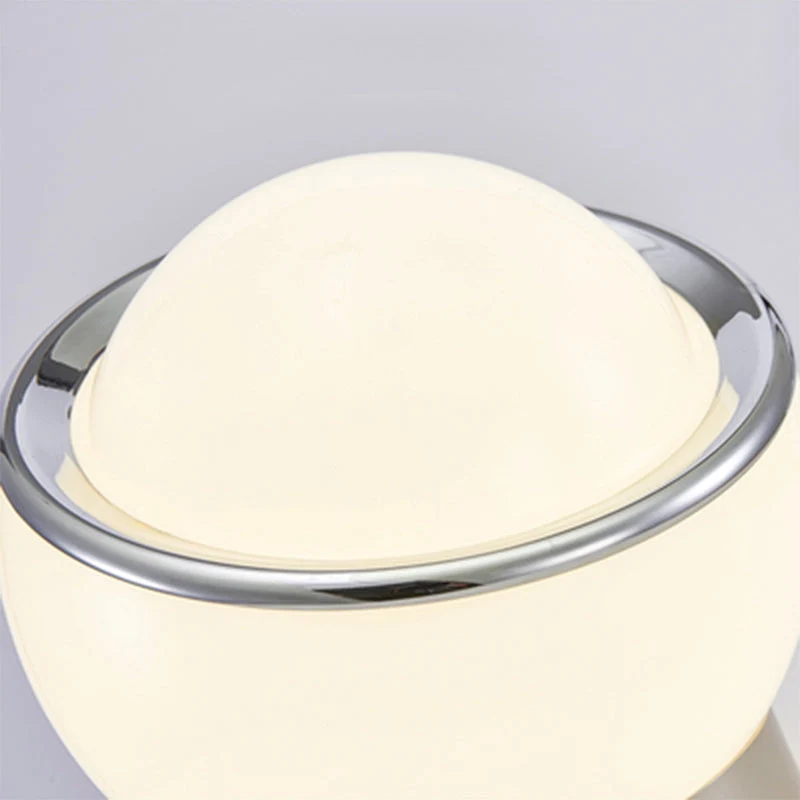 Elegant Glasbordlampe med Energibesparende LED-lys