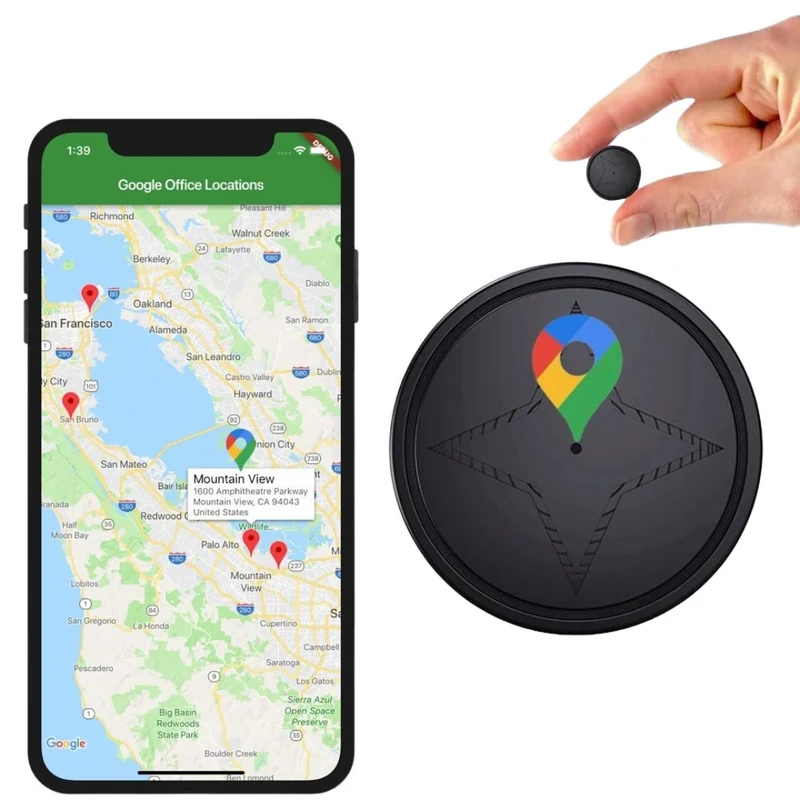 Diskret GPS Tracker til Køretøjer med Lang Batterilevetid