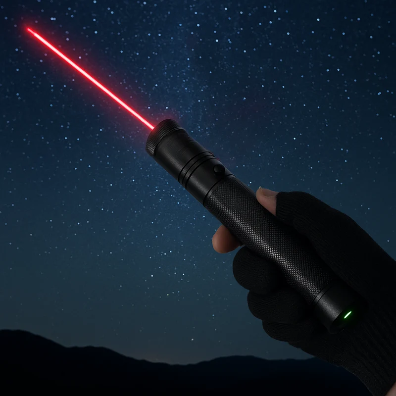 Kraftig Laserpointer med Genopladeligt Batteri til Udendørsbrug