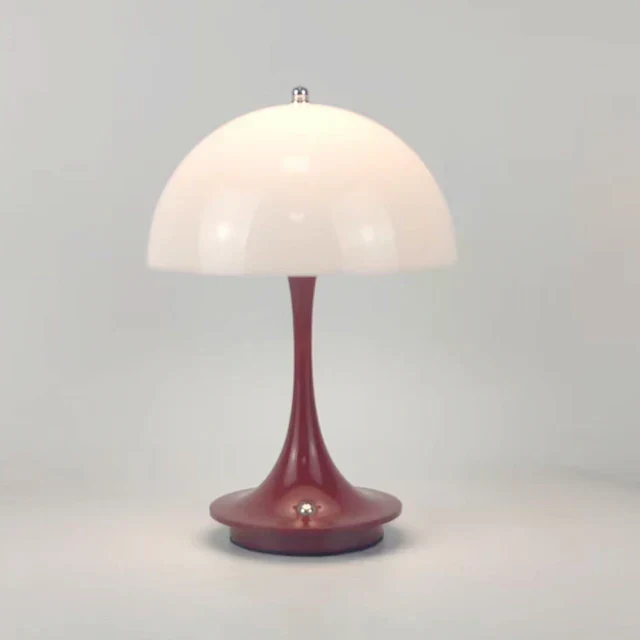 Trådløs Natlampe med Genopladelig LED og Stilrent Design